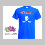 Florbal - ( Floorball ) pánske tričko s obojstrannou potlačou 100%bavlna značka Fruit of The Loom
